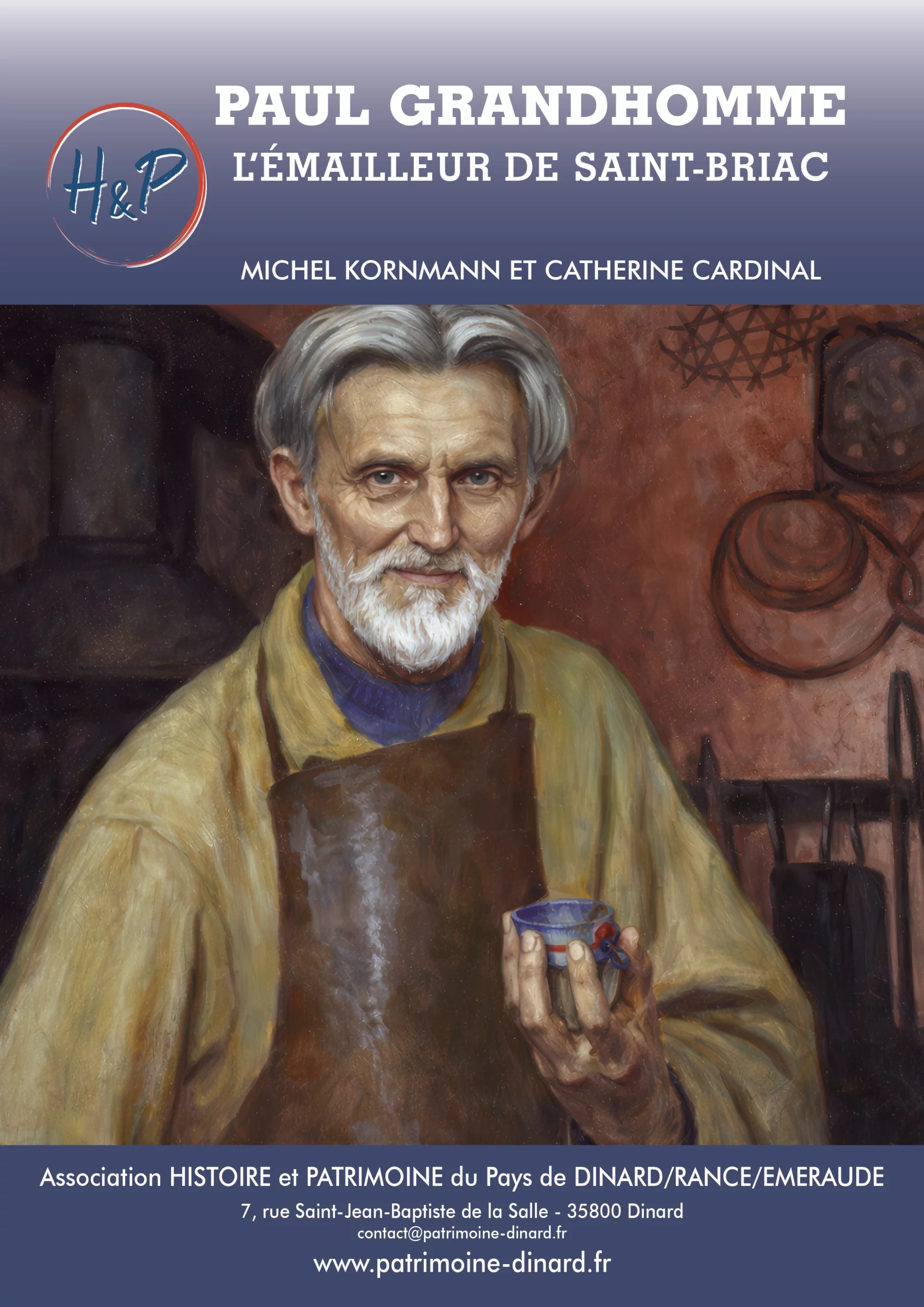 Couverture de Paul Grandhomme l'émailleur de Saint-Briac