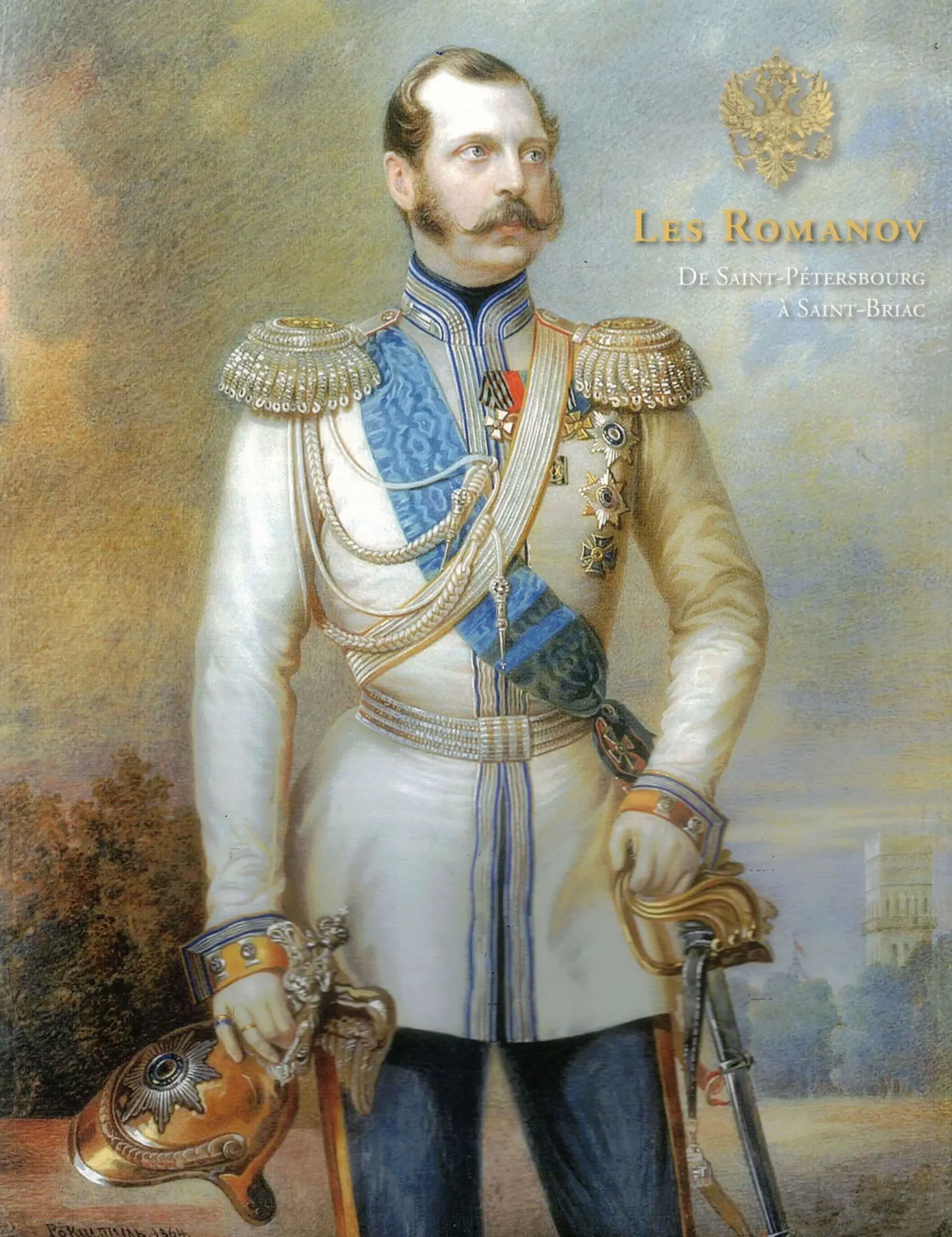 Couverture de Les Romanov, de Saint-Pétersbourg à Saint-Briac