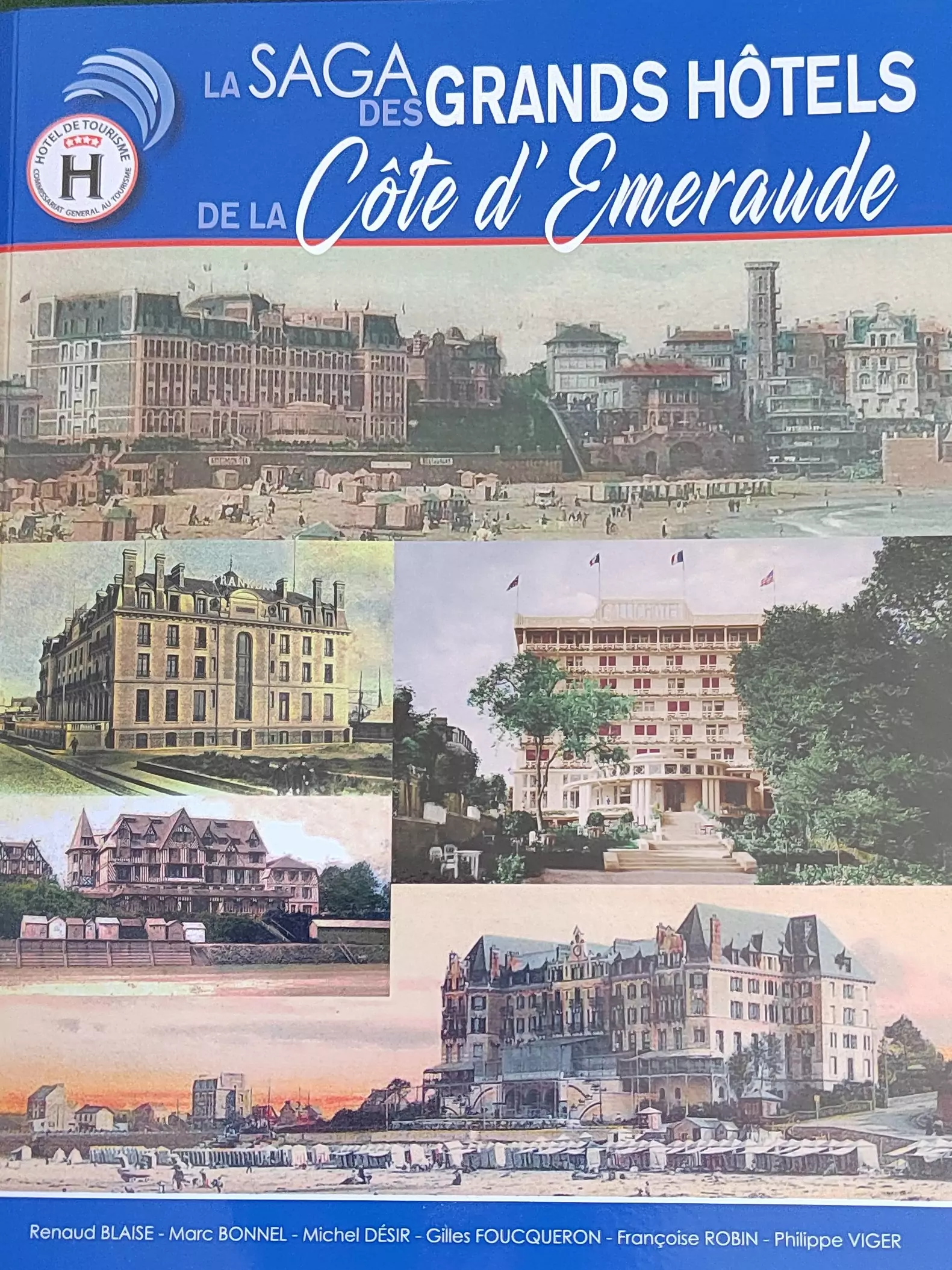 Couverture de La SAGA des GRANDS HÔTELS de la Côte d'Émeraude